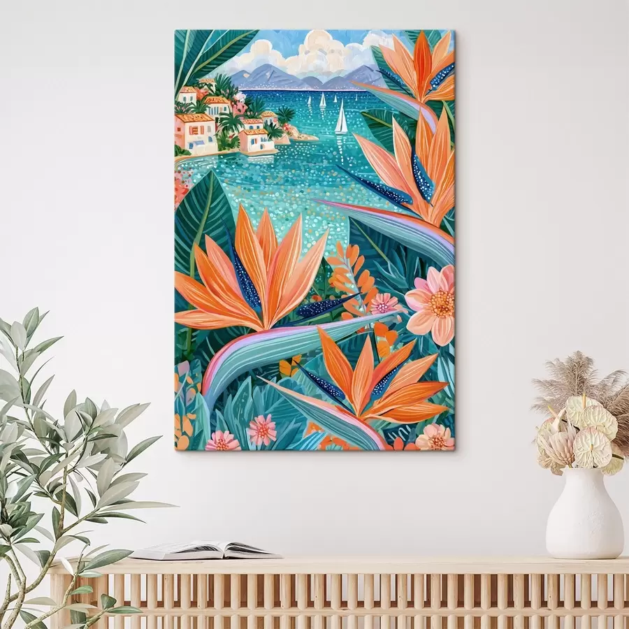 Tableau Le paradis de la dopamine s50474