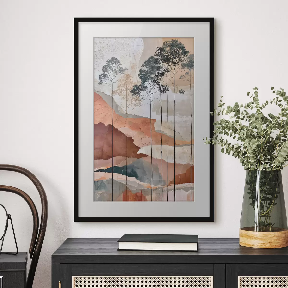 Poster Arbre et contraste f50476