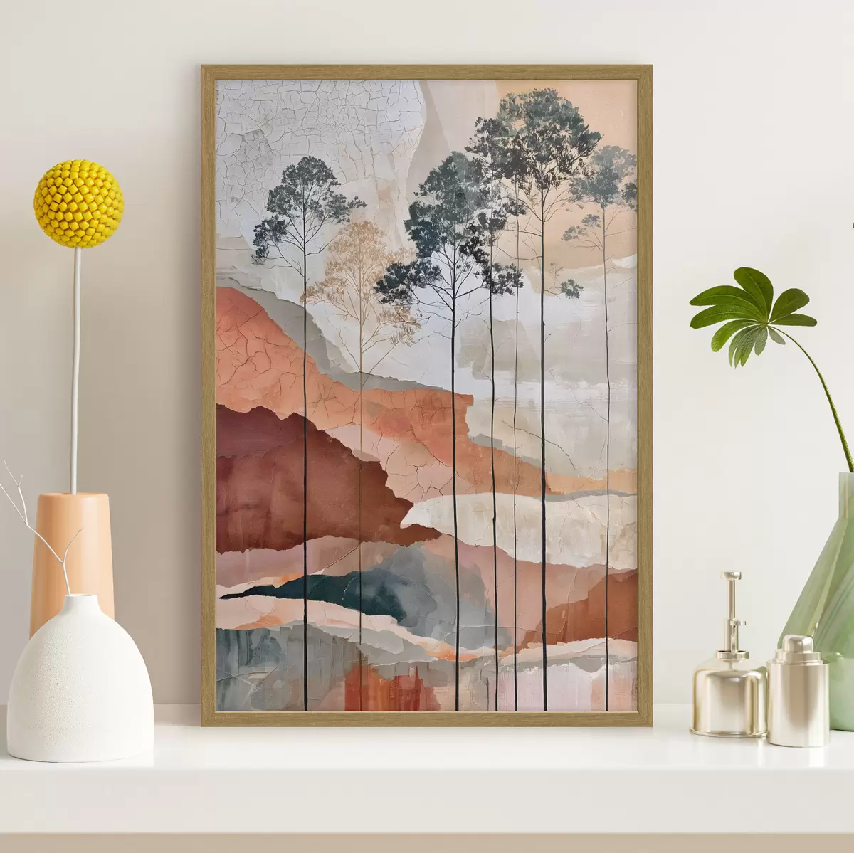 Poster Arbre et contraste f50476