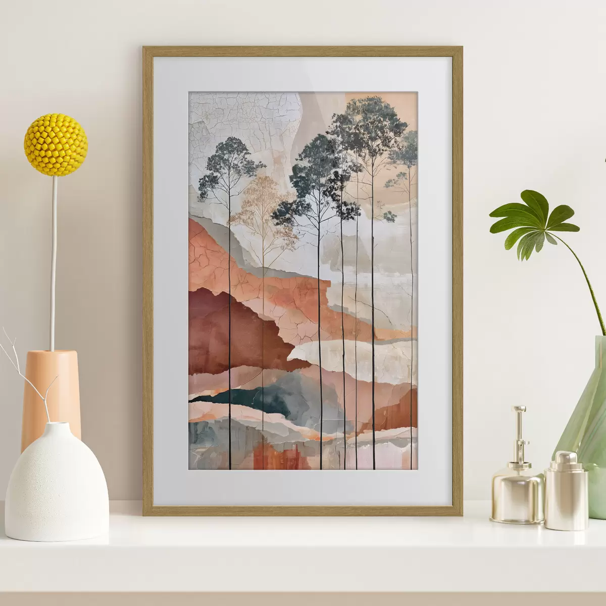 Poster Arbre et contraste f50476