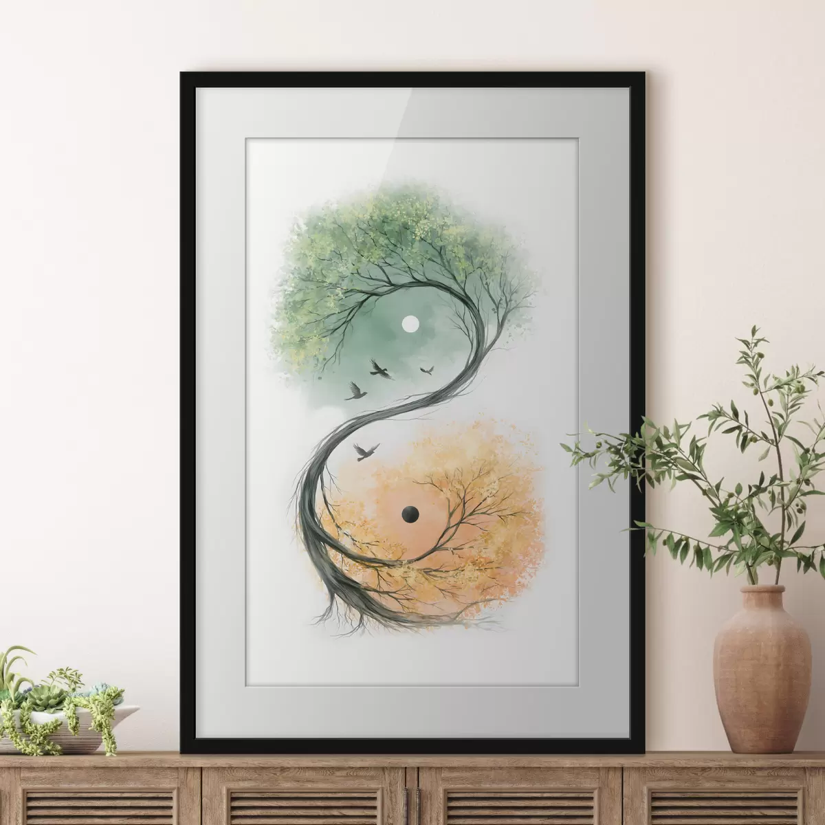 Poster Caresse et force f50482