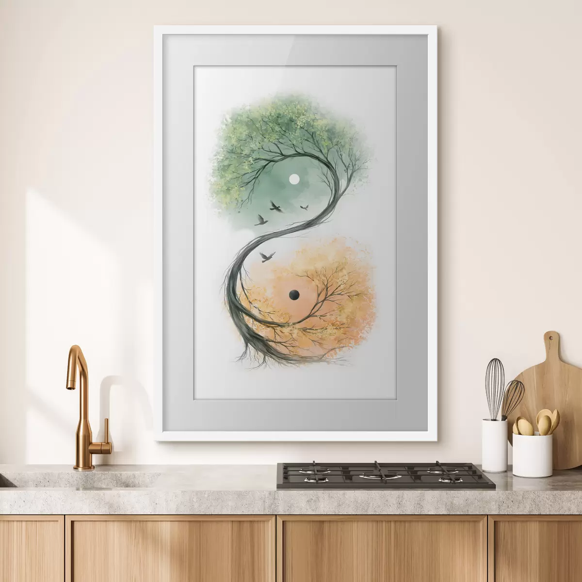 Poster Caresse et force f50482