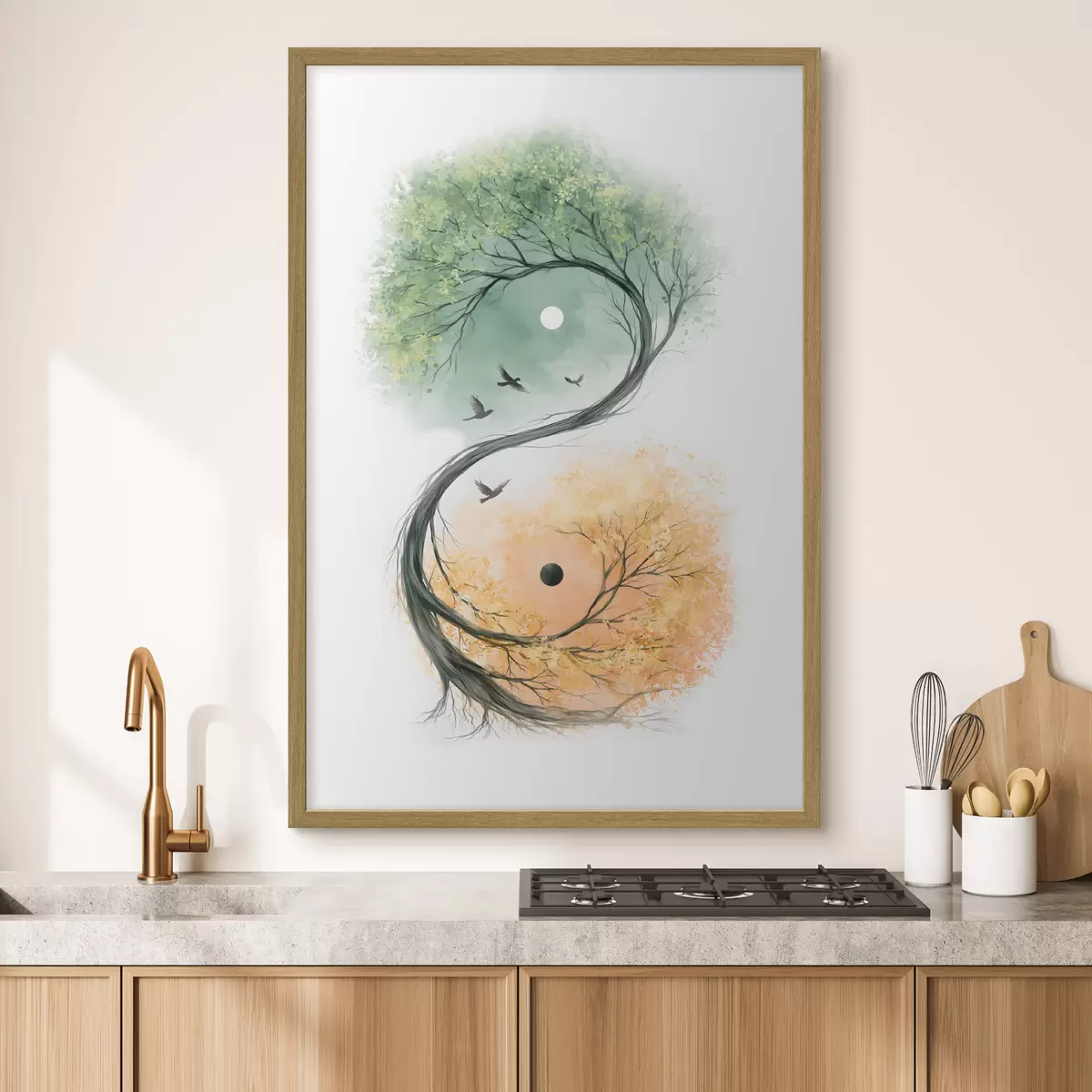 Poster Caresse et force f50482