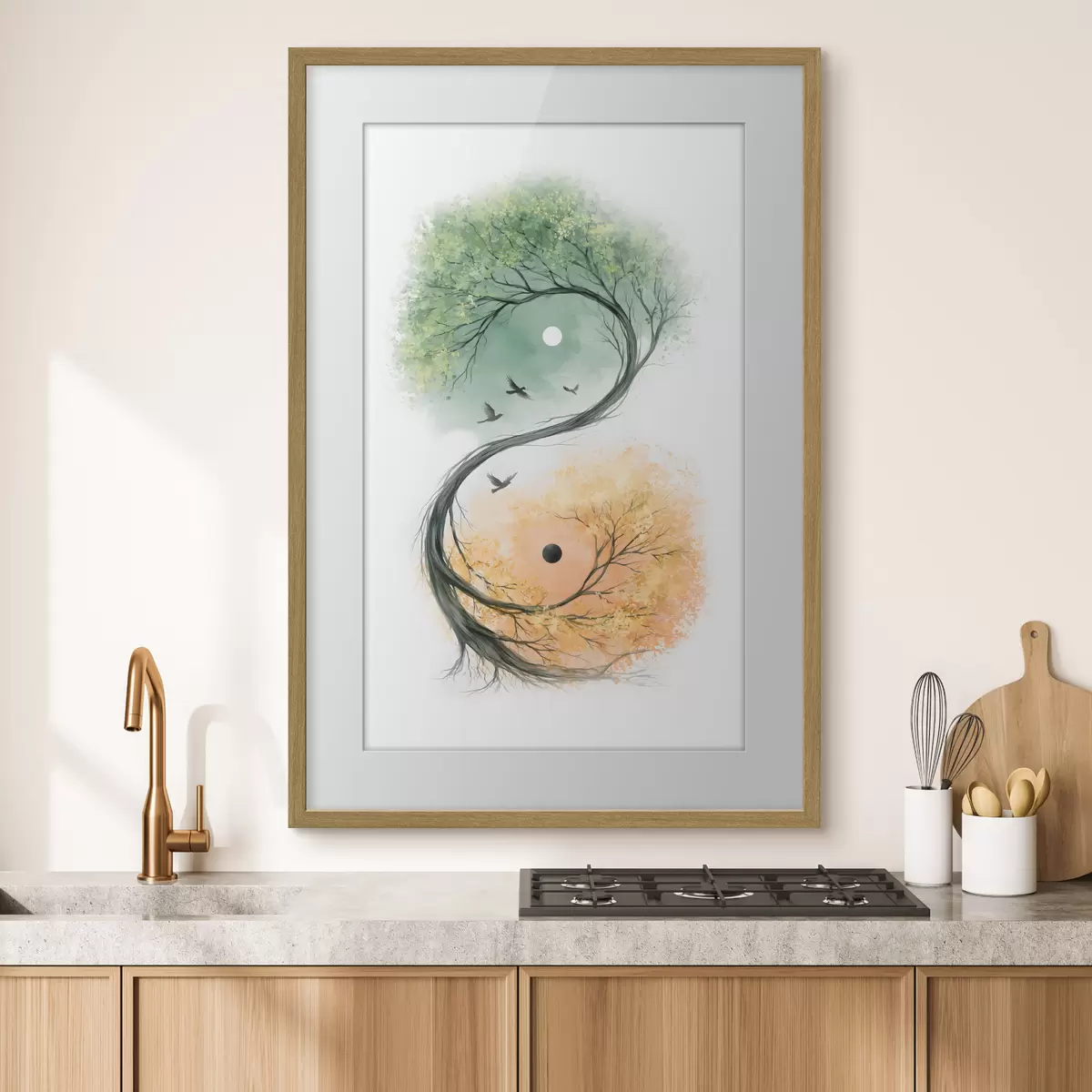 Poster Caresse et force f50482