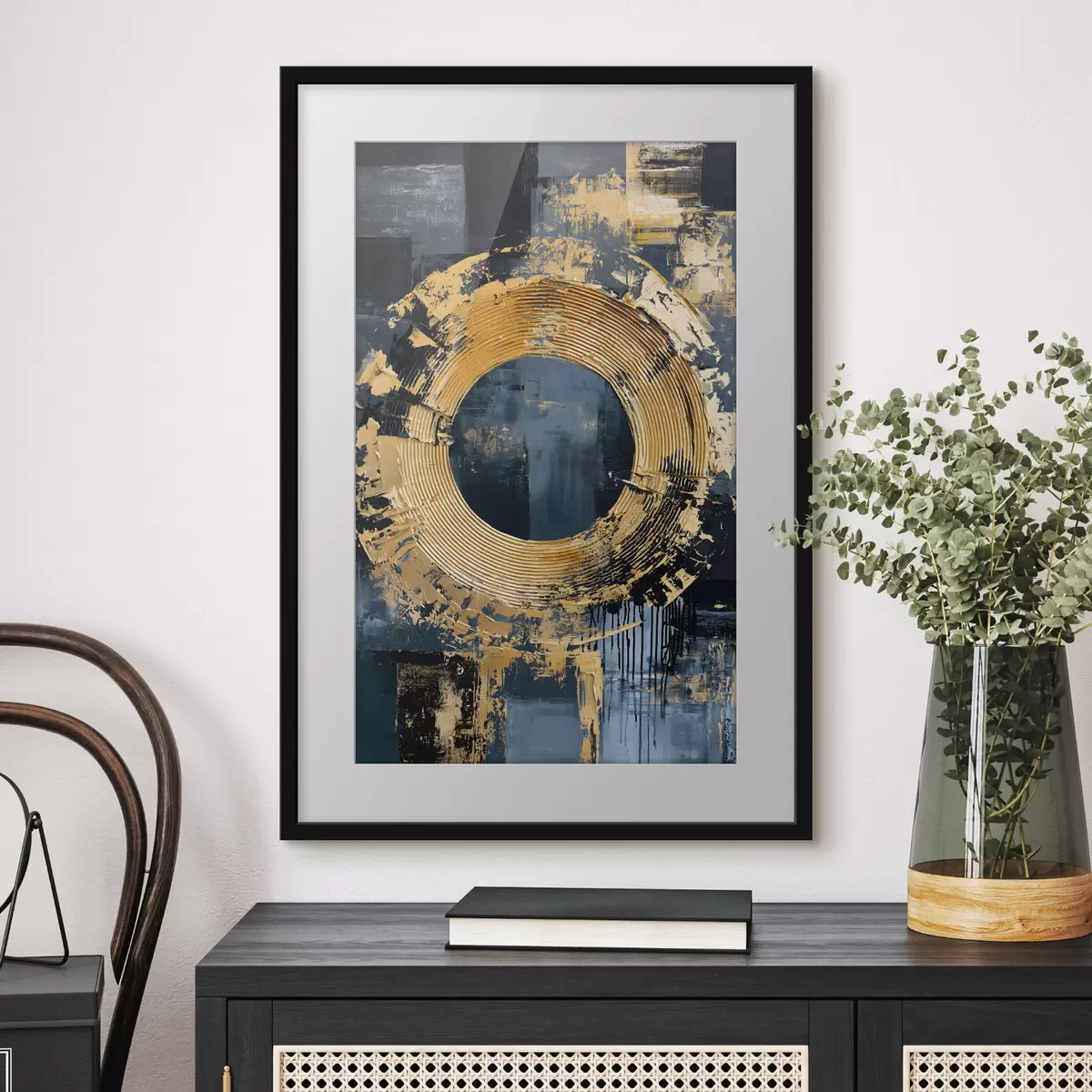 Poster Cercles et lumière f50485