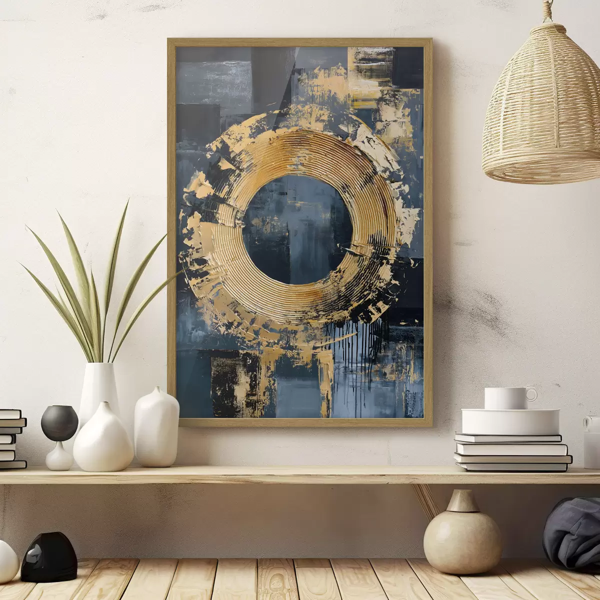 Poster Cercles et lumière f50485