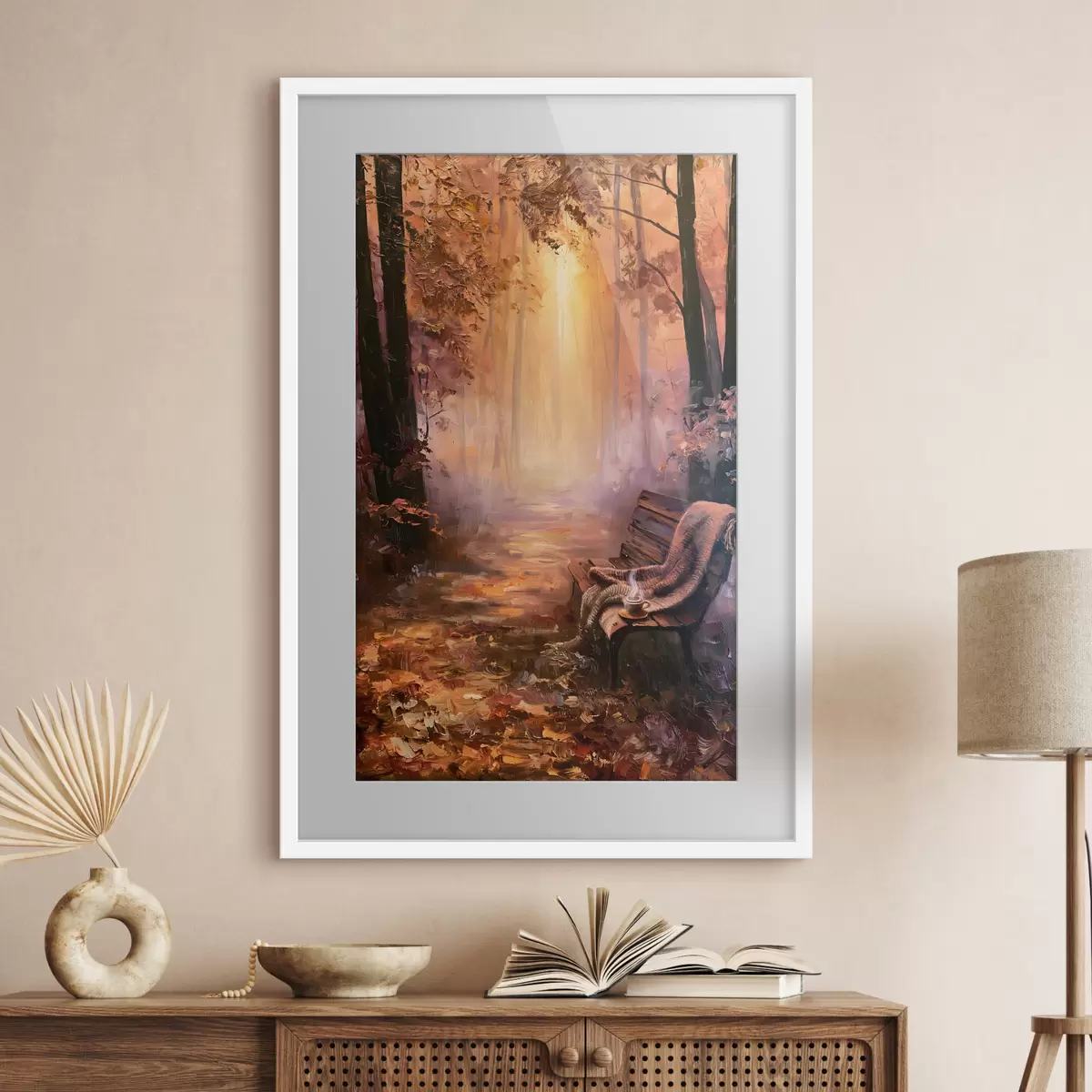 Poster Caresse et lumière f50487