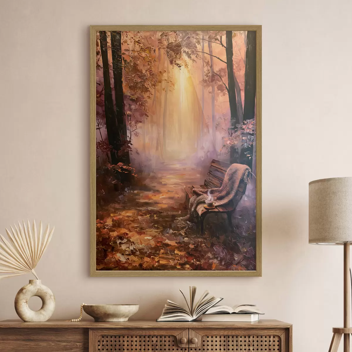 Poster Caresse et lumière f50487