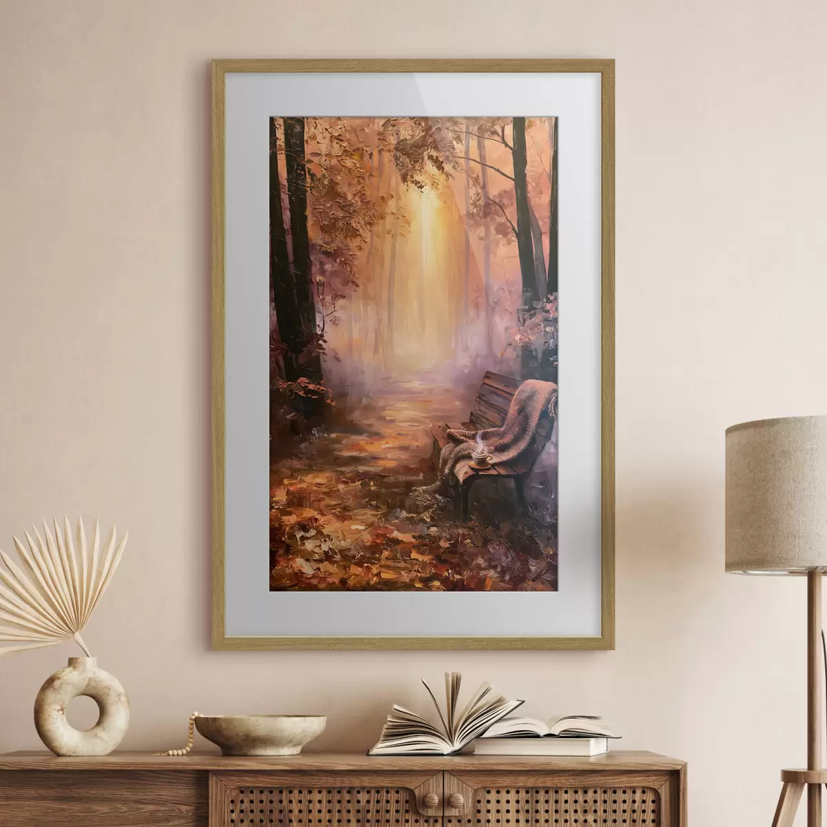 Poster Caresse et lumière f50487