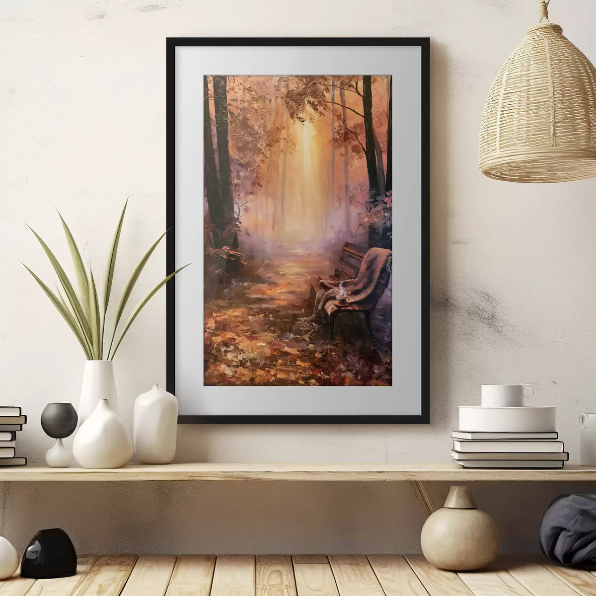 Poster Caresse et lumière f50487