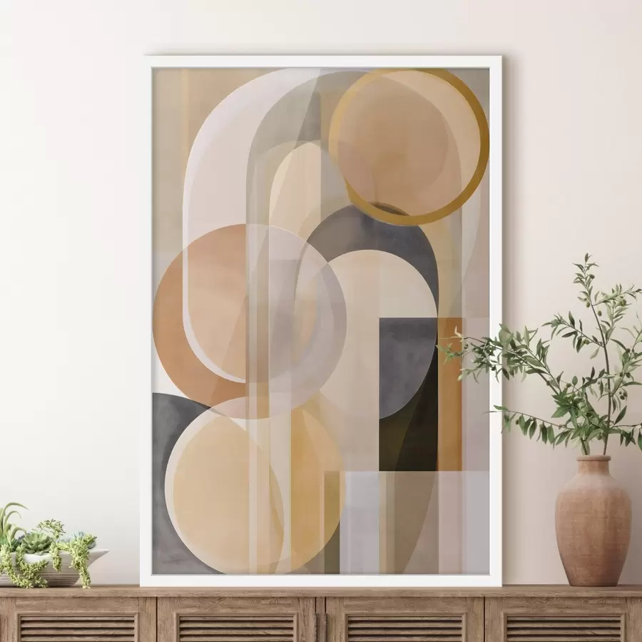 Papier peint Abstraction de style scandinave f50490