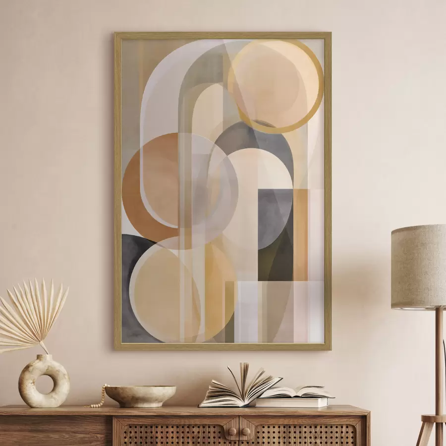 Papier peint Abstraction de style scandinave f50490
