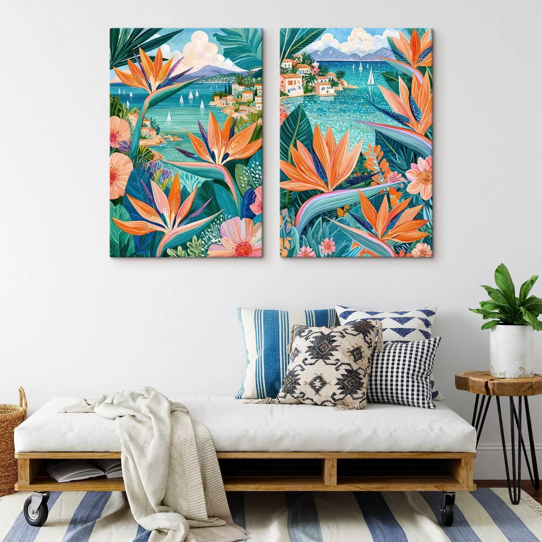 Tableau Le paradis de la dopamine m30925