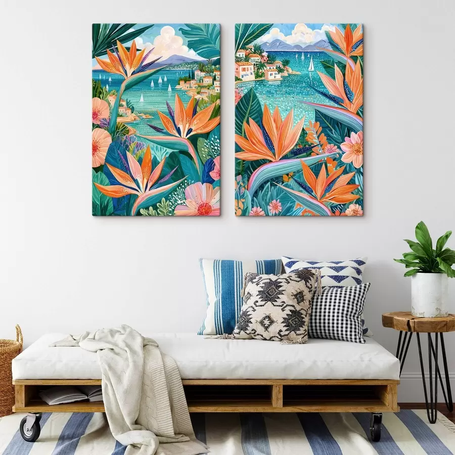Tableau Le paradis de la dopamine m30925