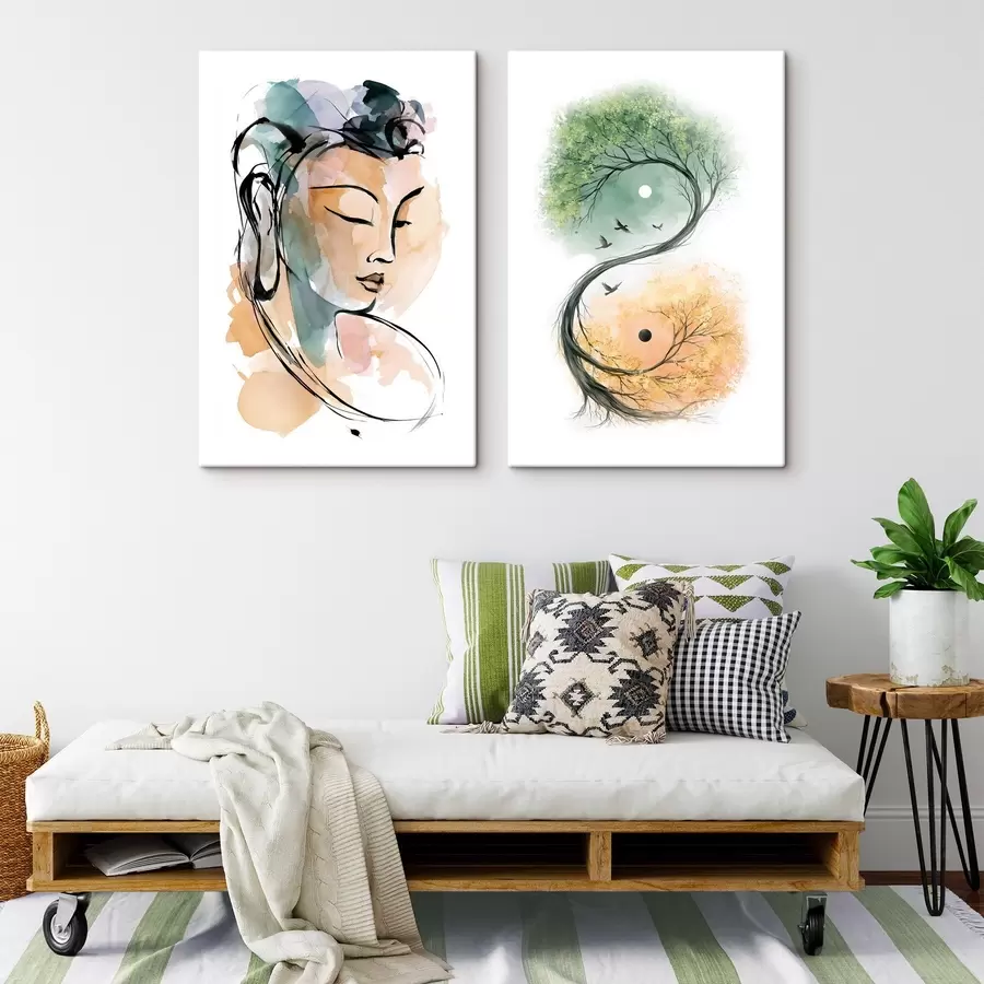 Tableau L'harmonie de l'esprit m30929