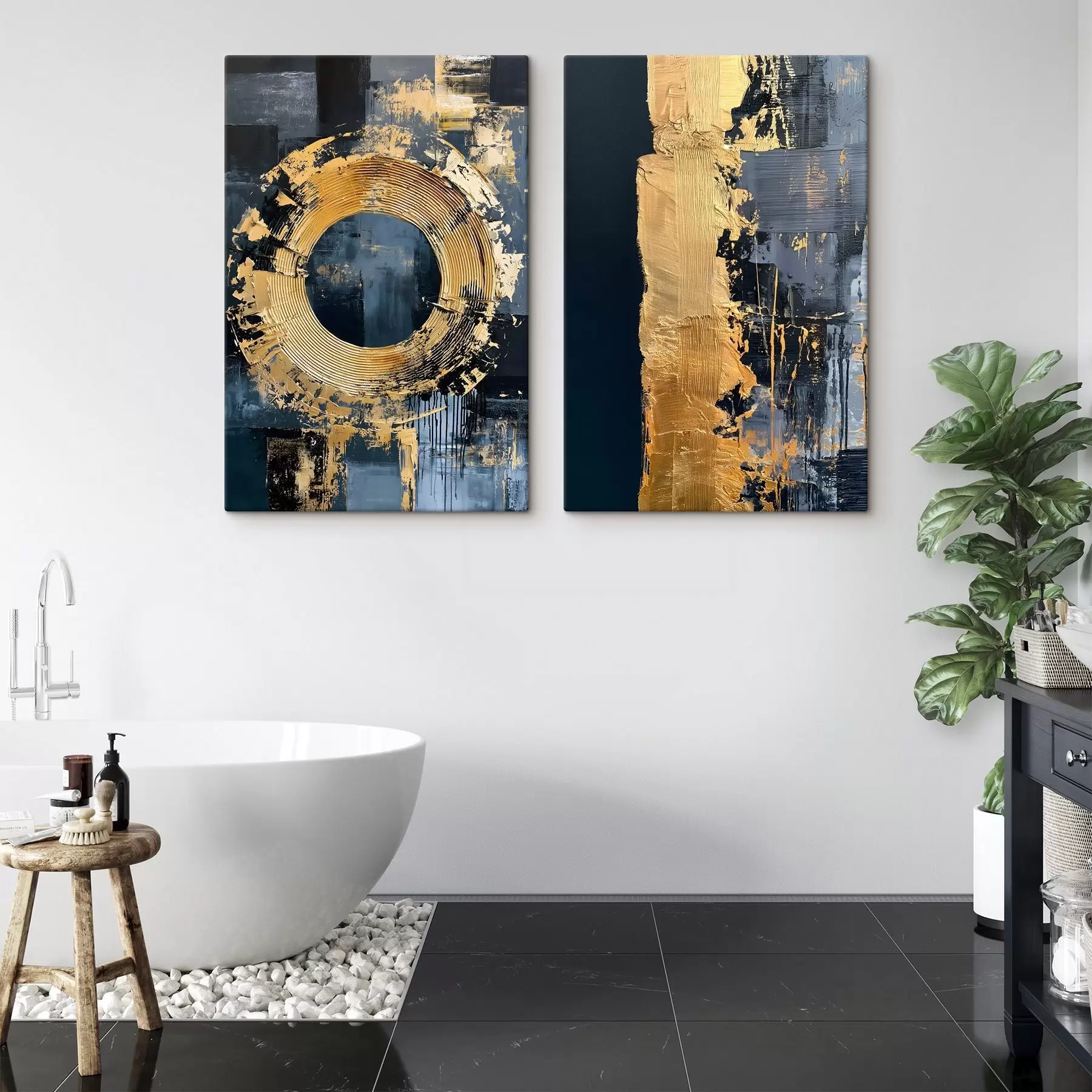 Tableau Abstraction contemporaine m30931