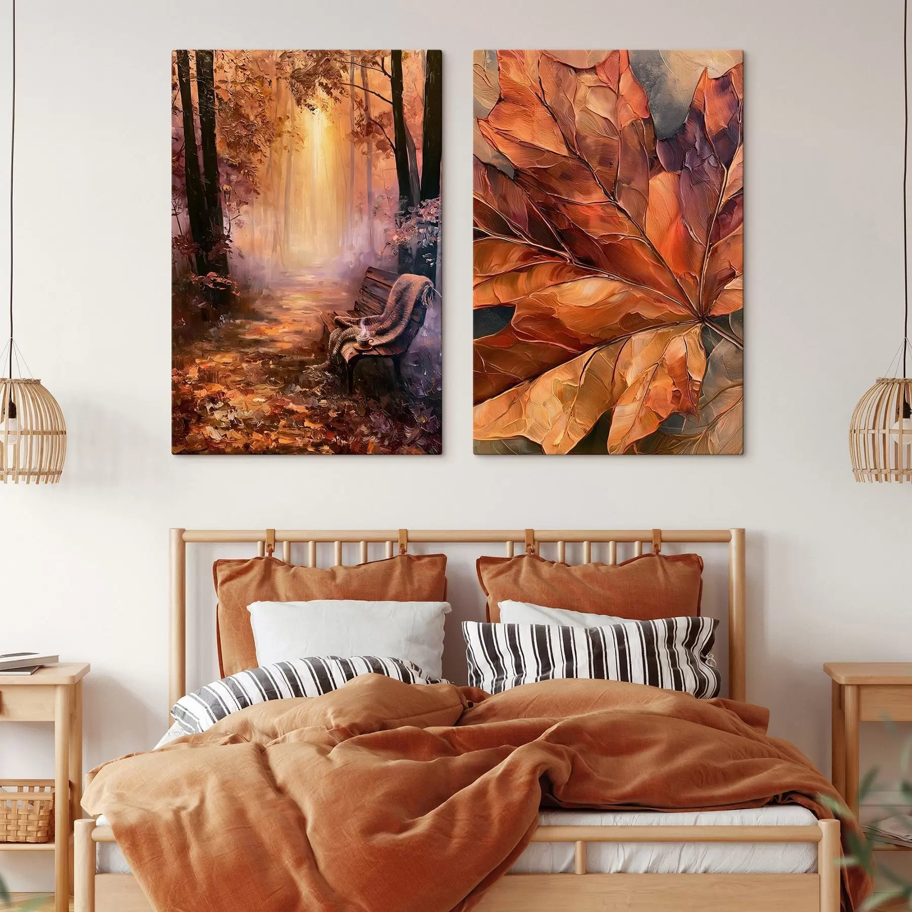 Tableau Ambiance automnale m30932