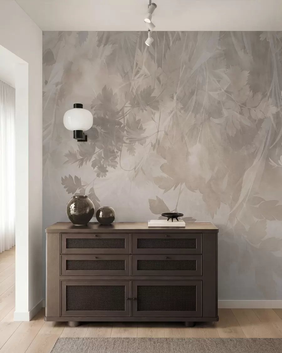 Papier peint Branches dans la brume w10020
