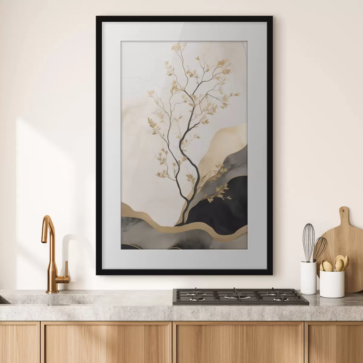 Poster Branche et joie f50613