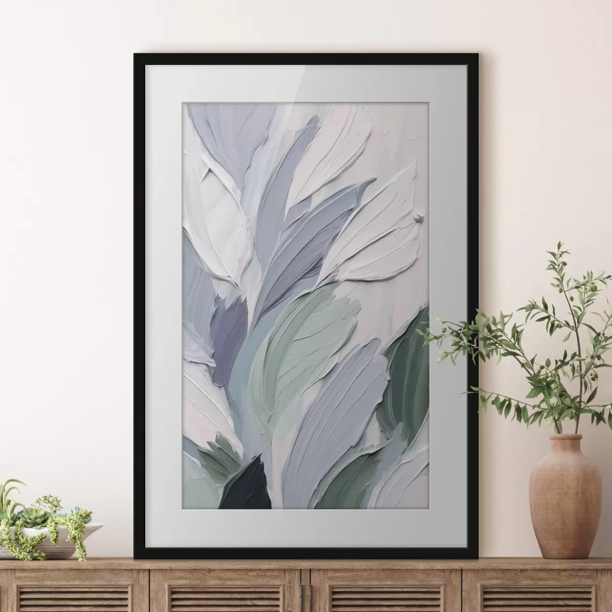 Poster Feuilles et merveille f50622