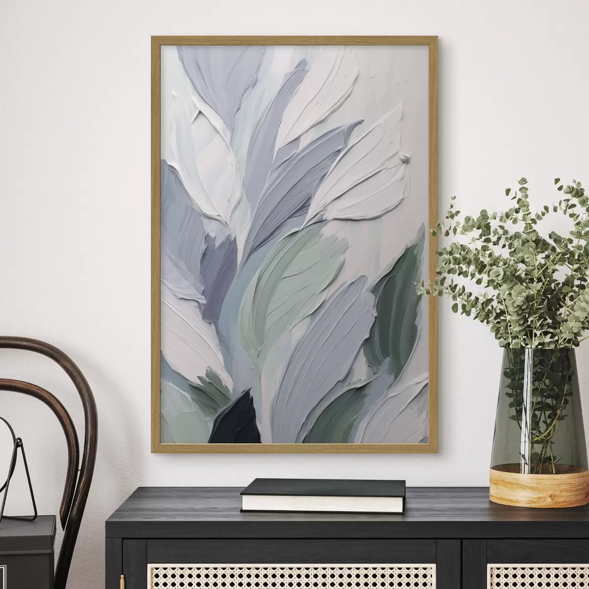 Poster Feuilles et merveille f50622