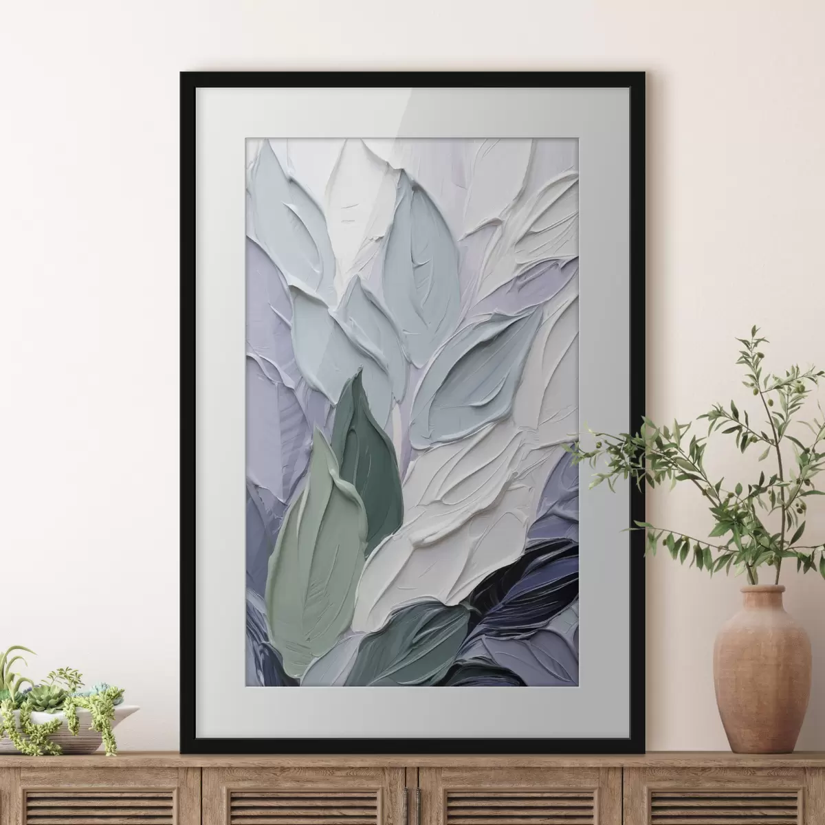 Poster Feuilles et souvenir f50623