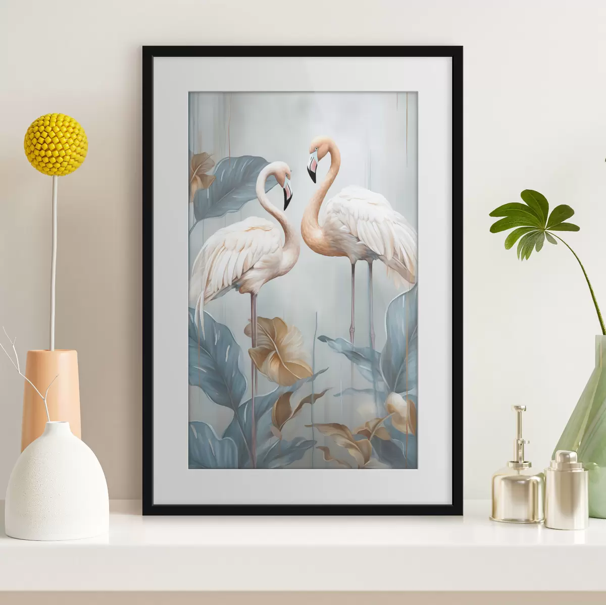 Poster Roses et mouvement f50638