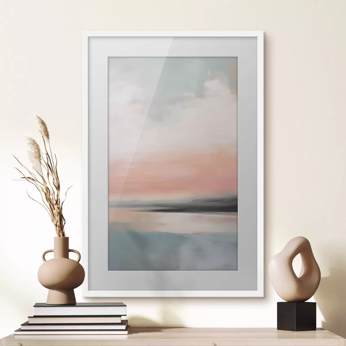 Poster Paysage et dévotion f50640