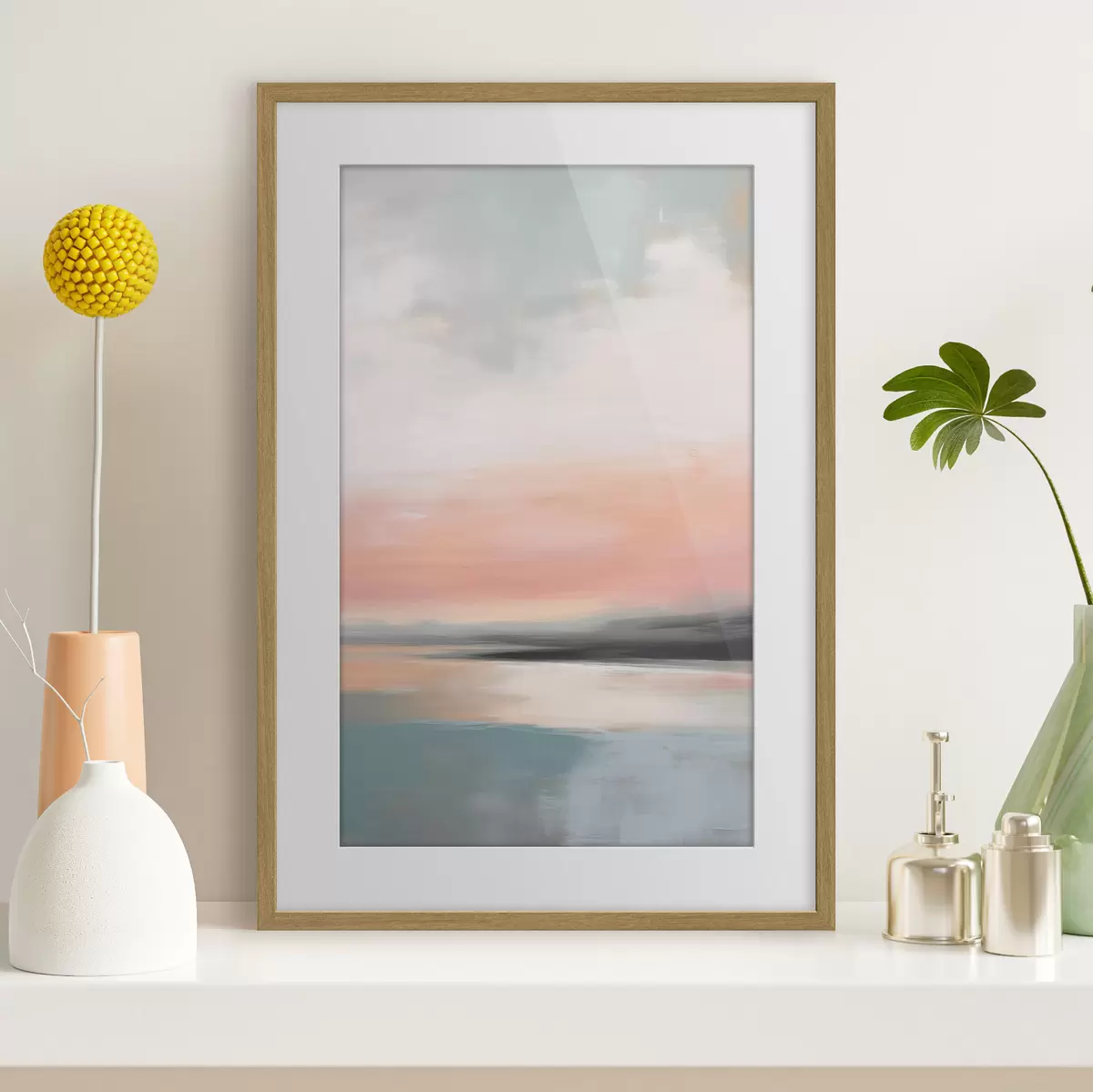 Poster Paysage et dévotion f50640