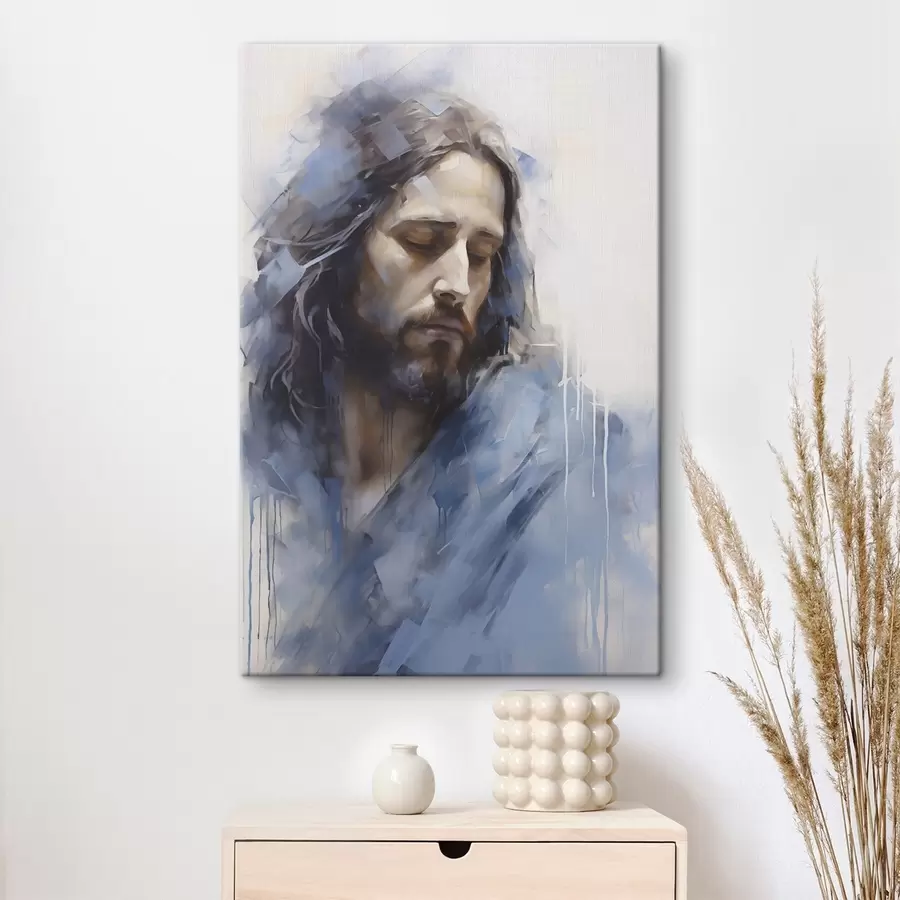 Tableau Jésus, reproduction d'un tableau s50673