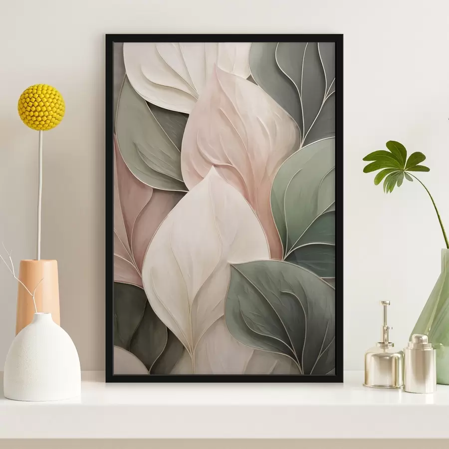 Papier peint Feuilles stylisées f50668