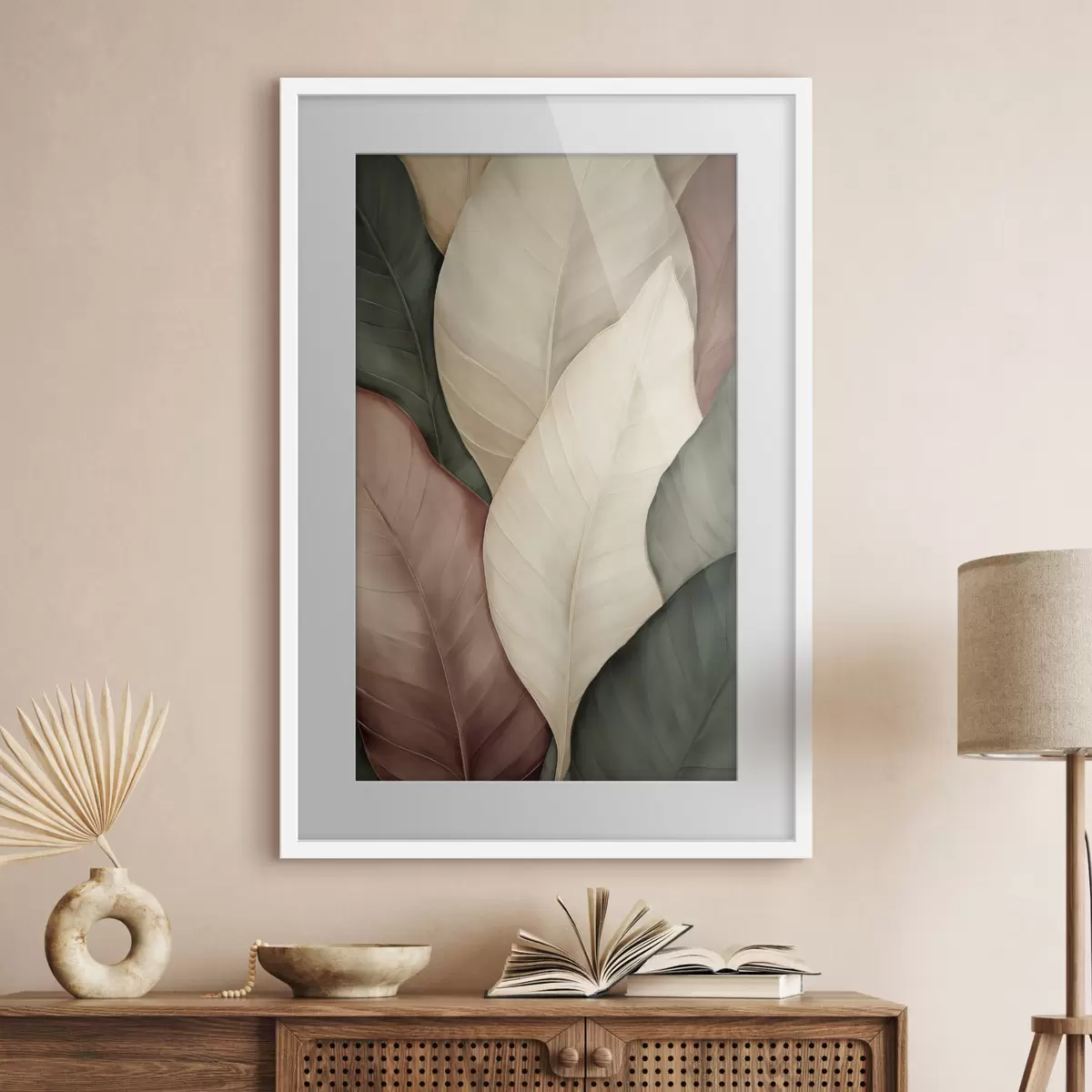 Poster Grandes feuilles f50669