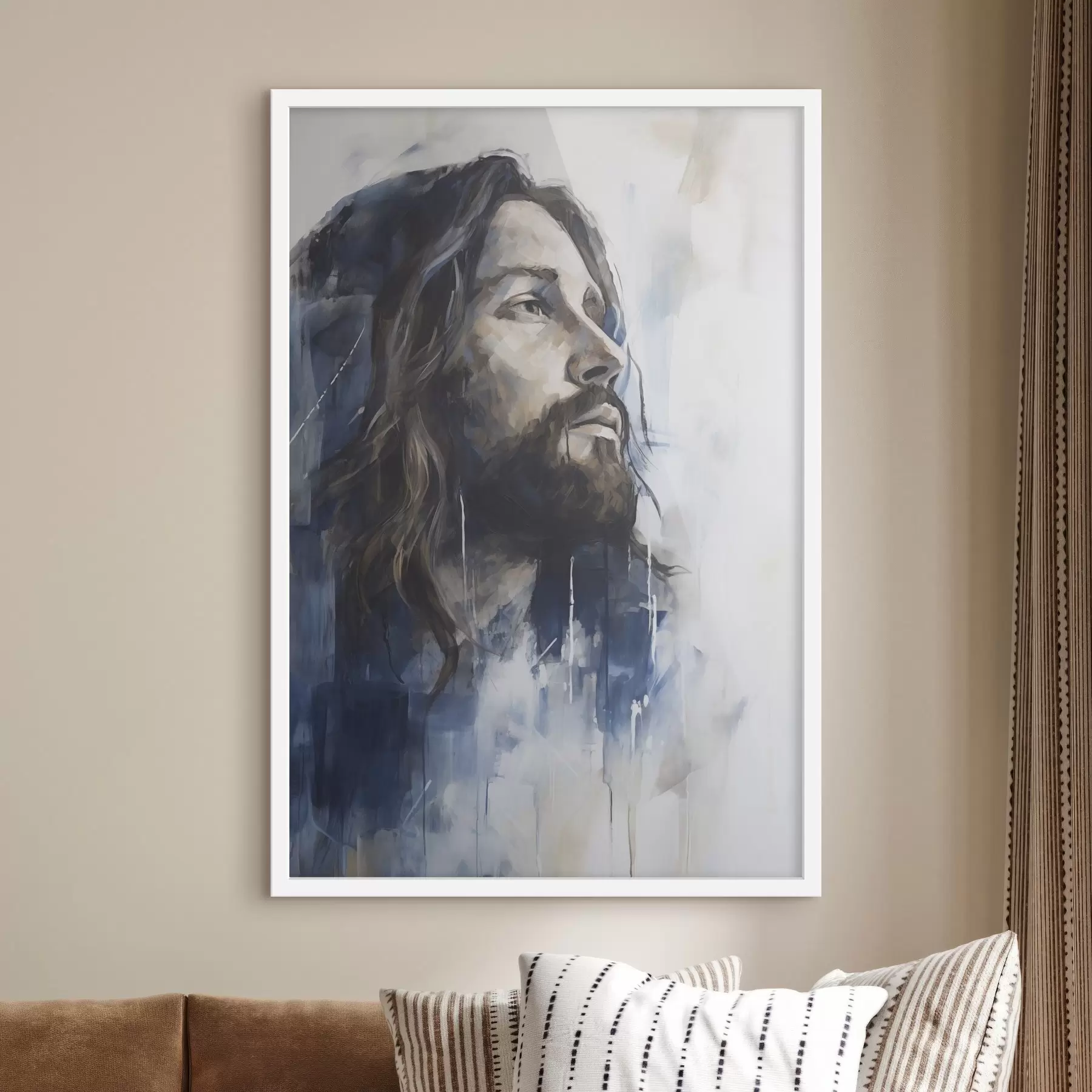 Papier peint Jésus, reproduction d'un tableau f50672