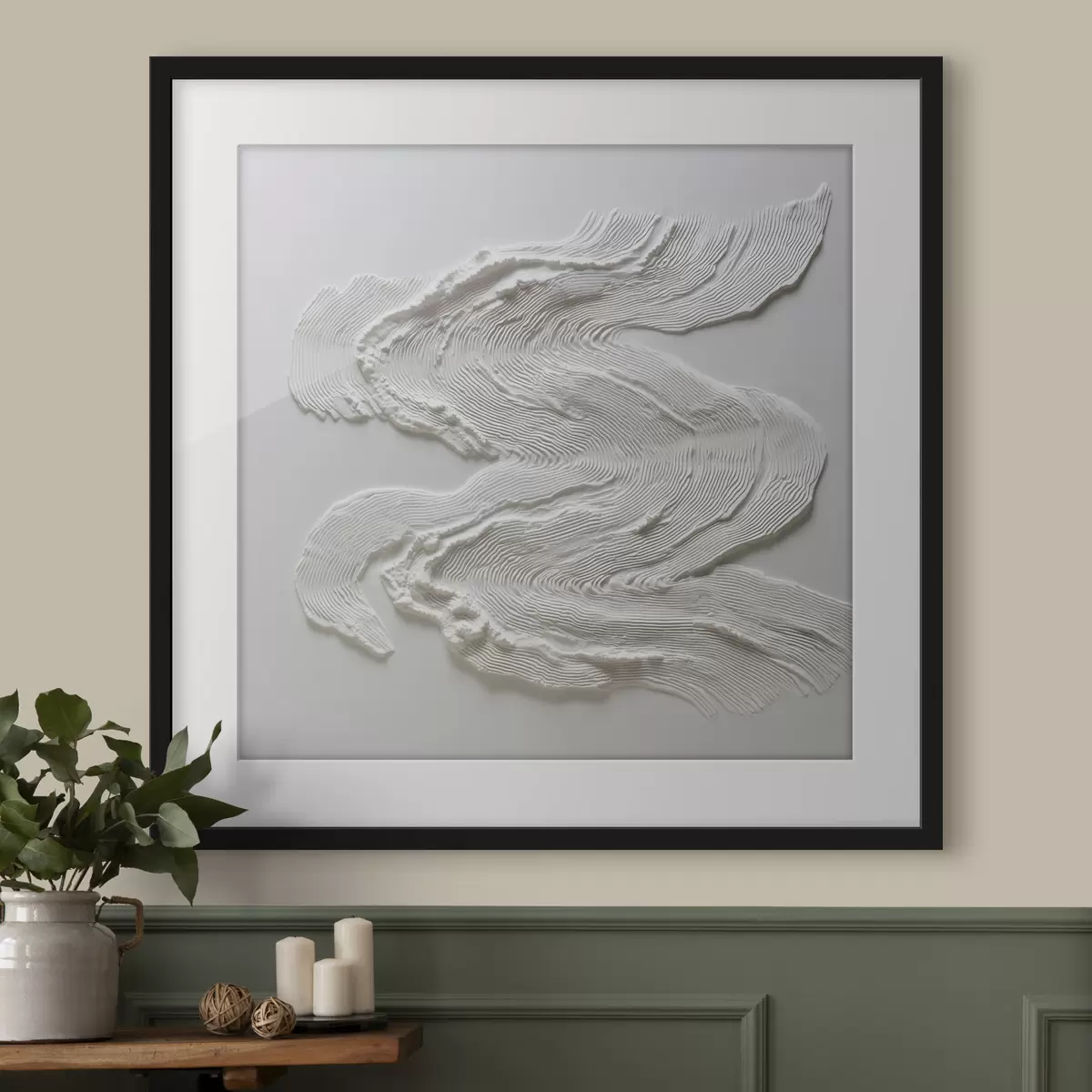 Poster Courbes et beauté f50007