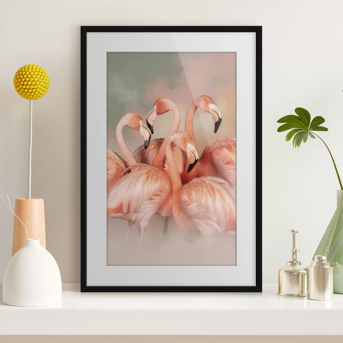 Poster Roses et contraste f50009