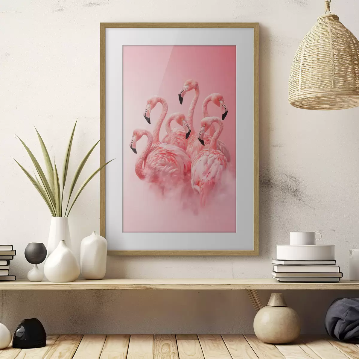Poster Roses et douceur f50010