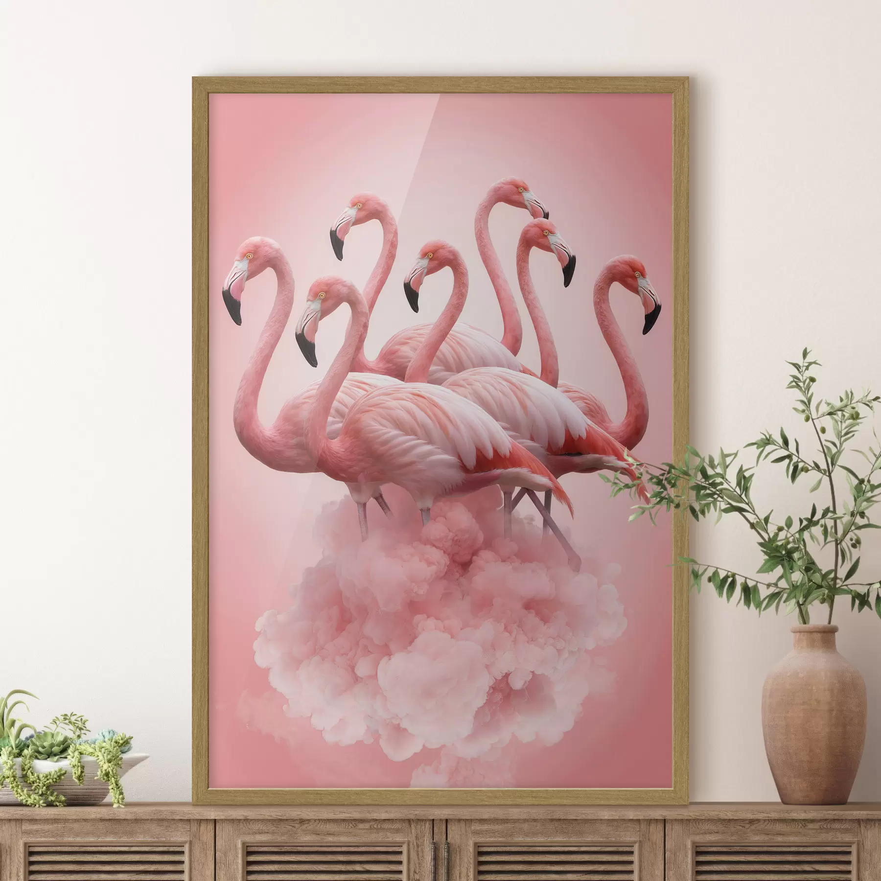 Papier peint Roses et confiance f50011