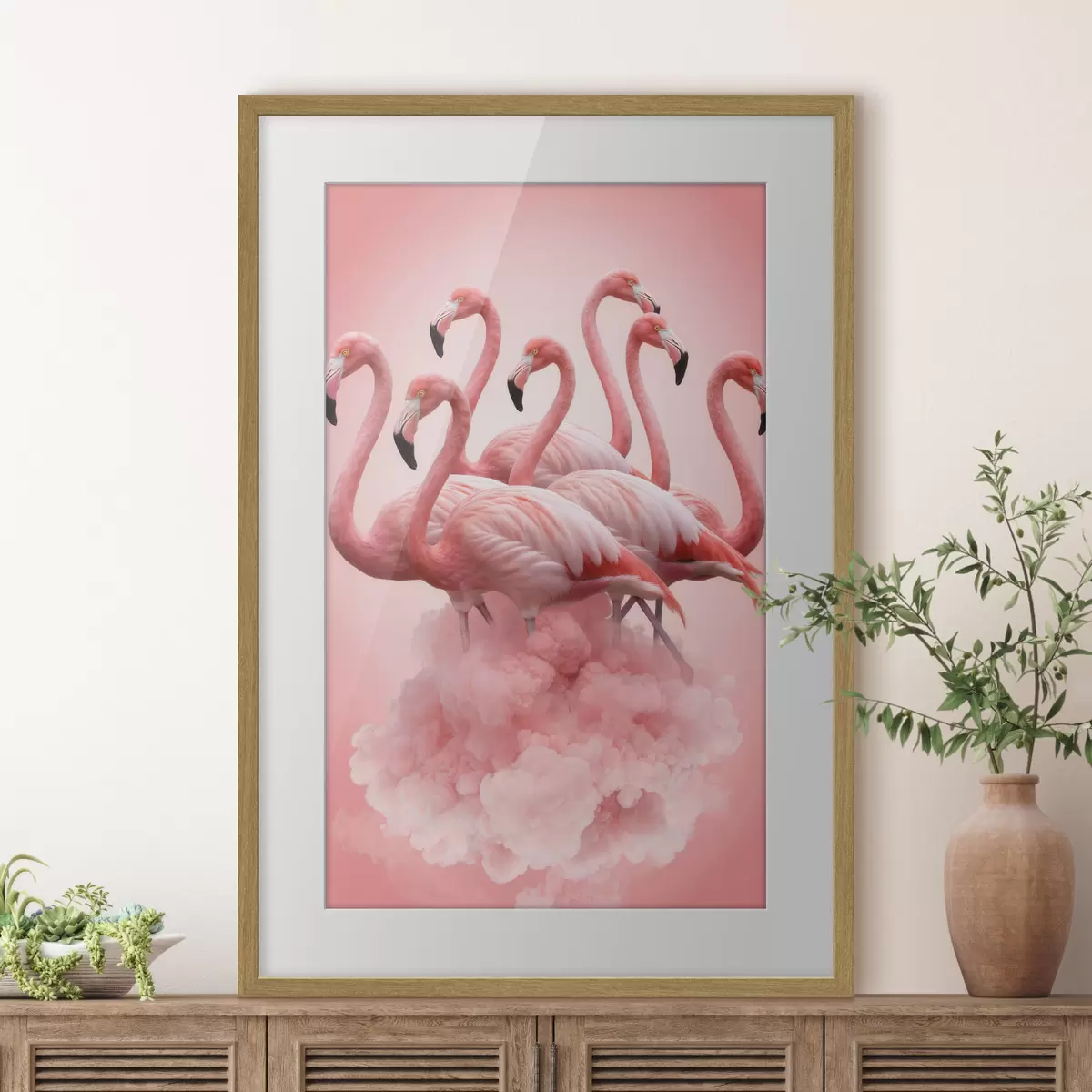 Poster Roses et confiance f50011