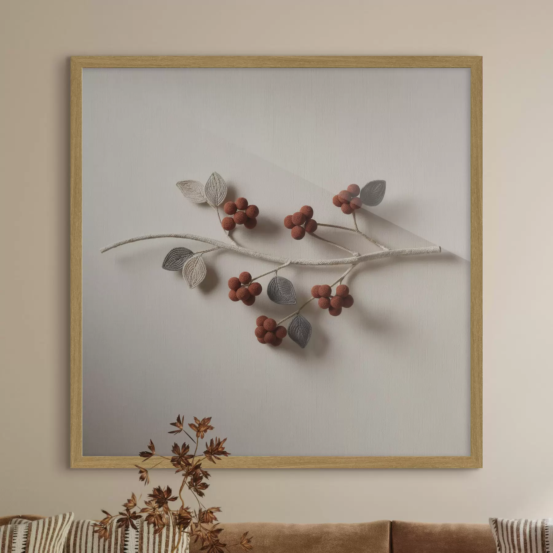 Papier peint Branche et légèreté f50016