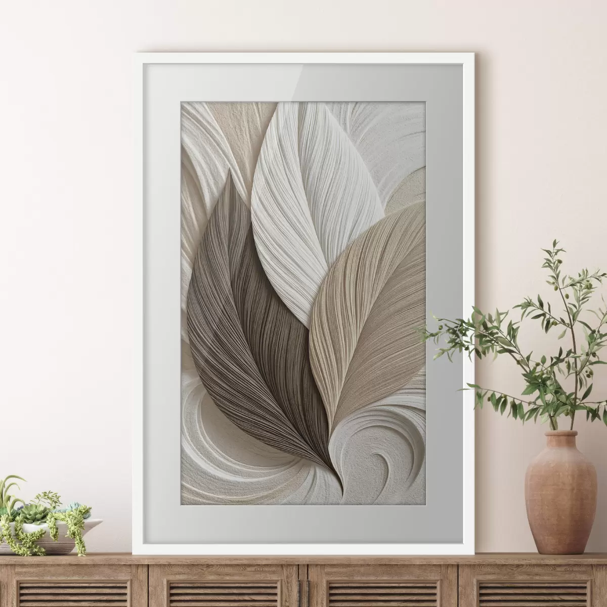 Poster Confiance et contraste f50571