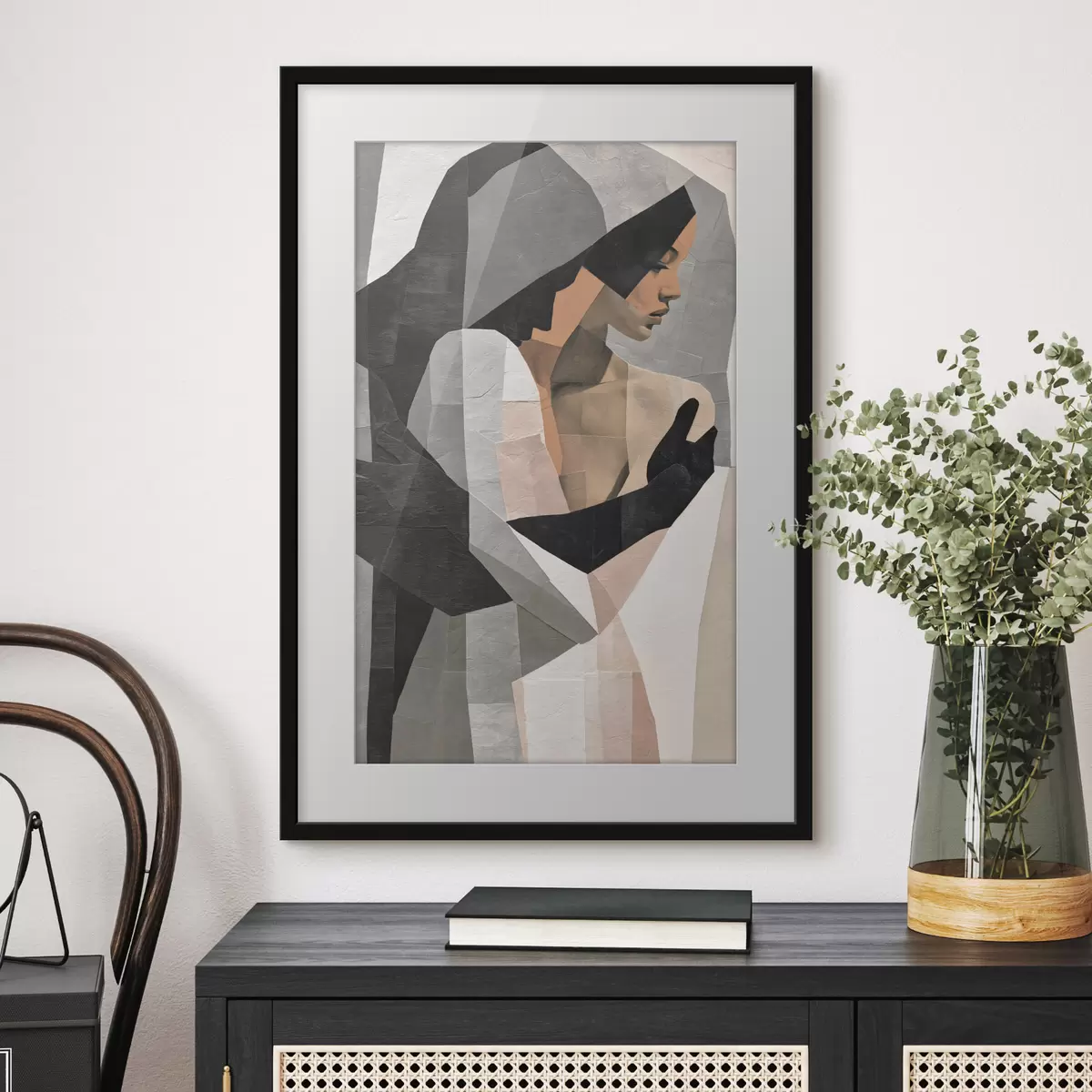 Poster Silhouette et poésie f50573