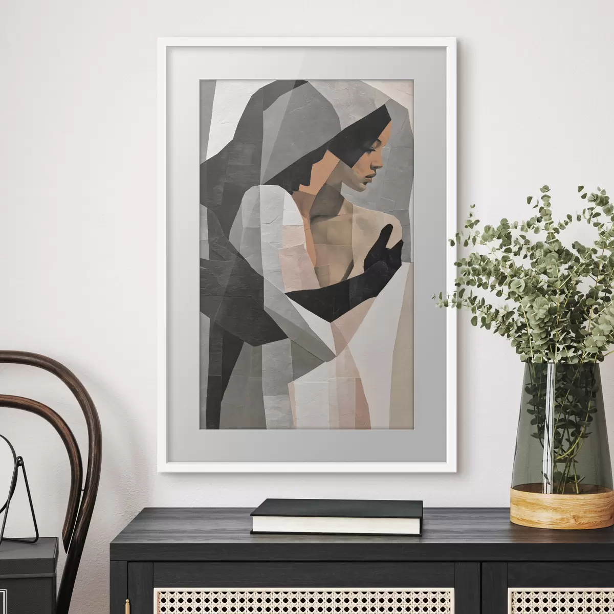 Poster Silhouette et poésie f50573