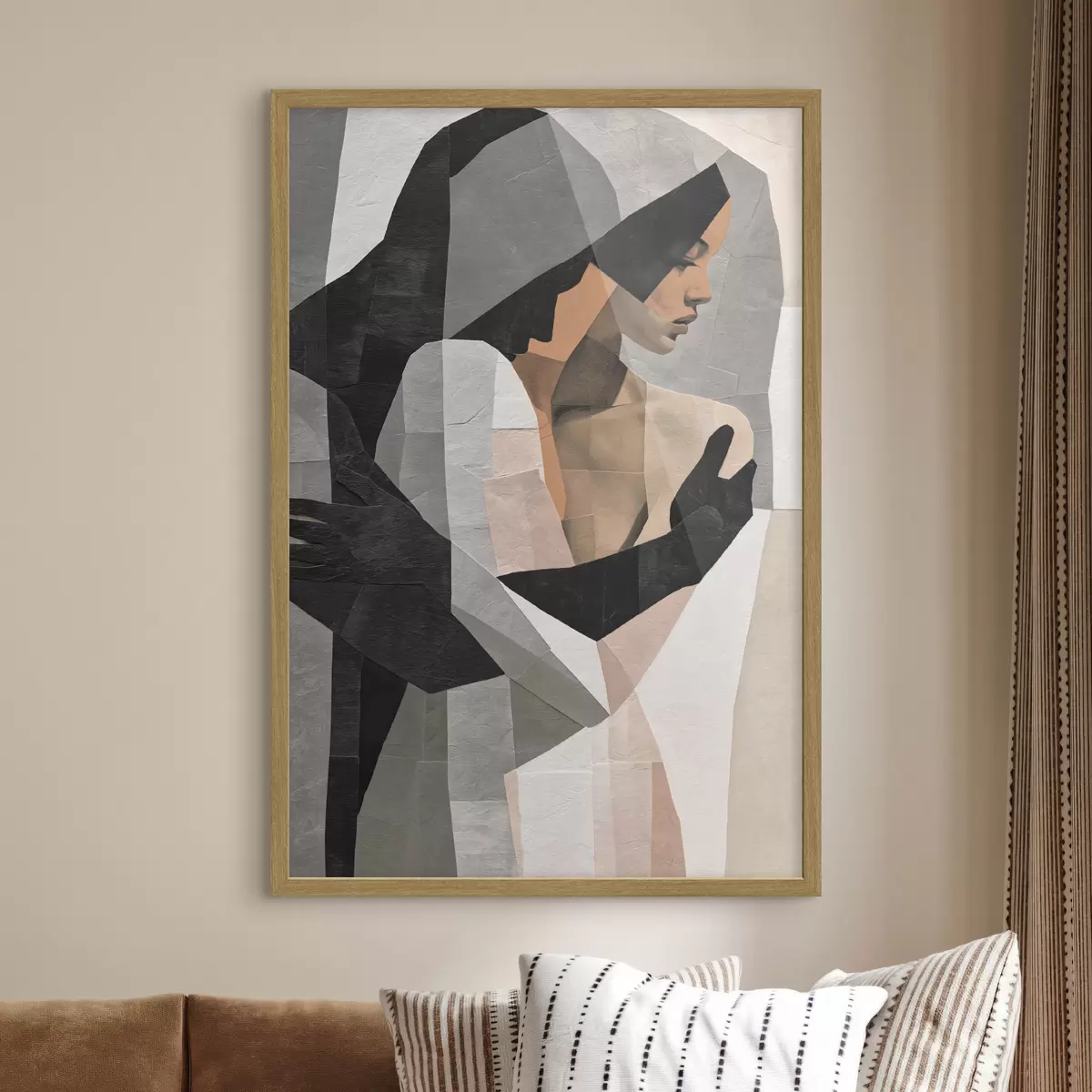 Poster Silhouette et poésie f50573