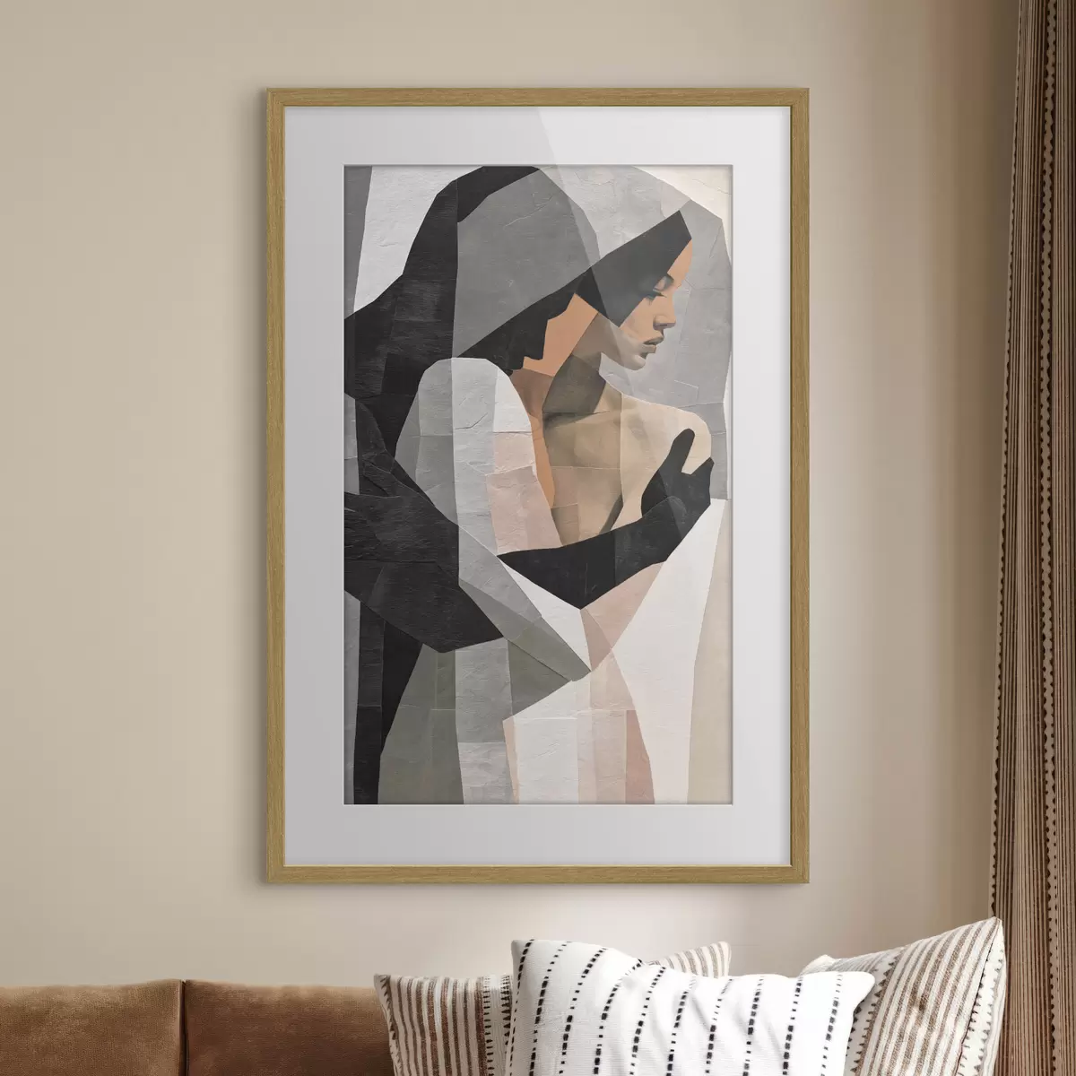 Poster Silhouette et poésie f50573