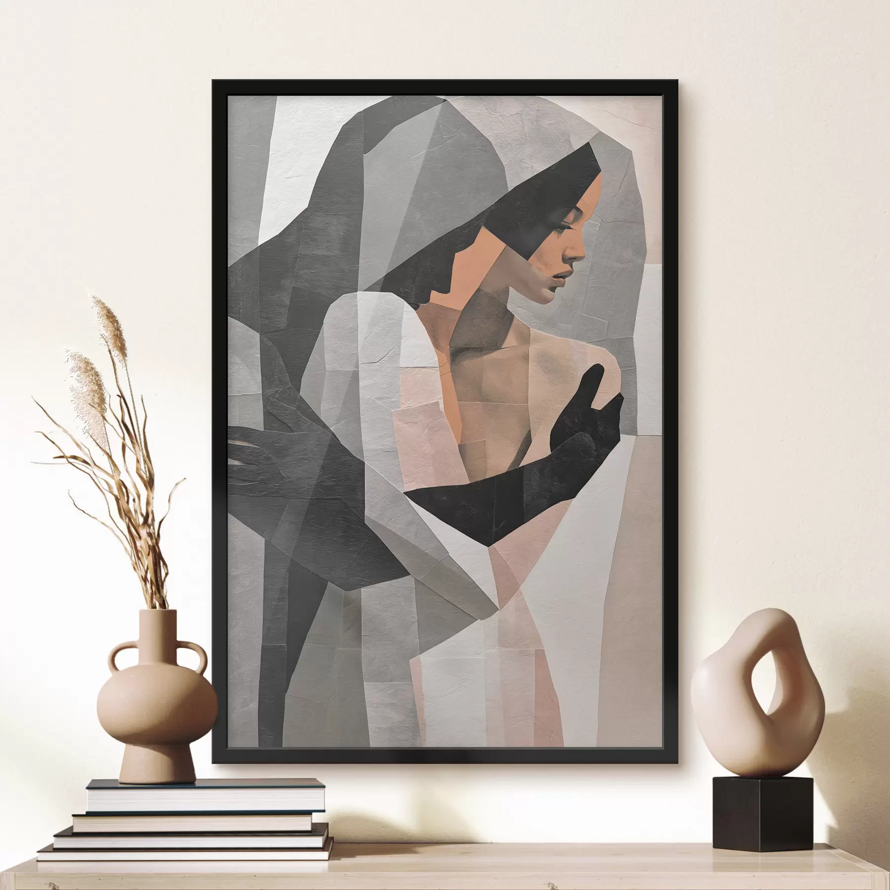 Papier peint Couple abstrait f50573
