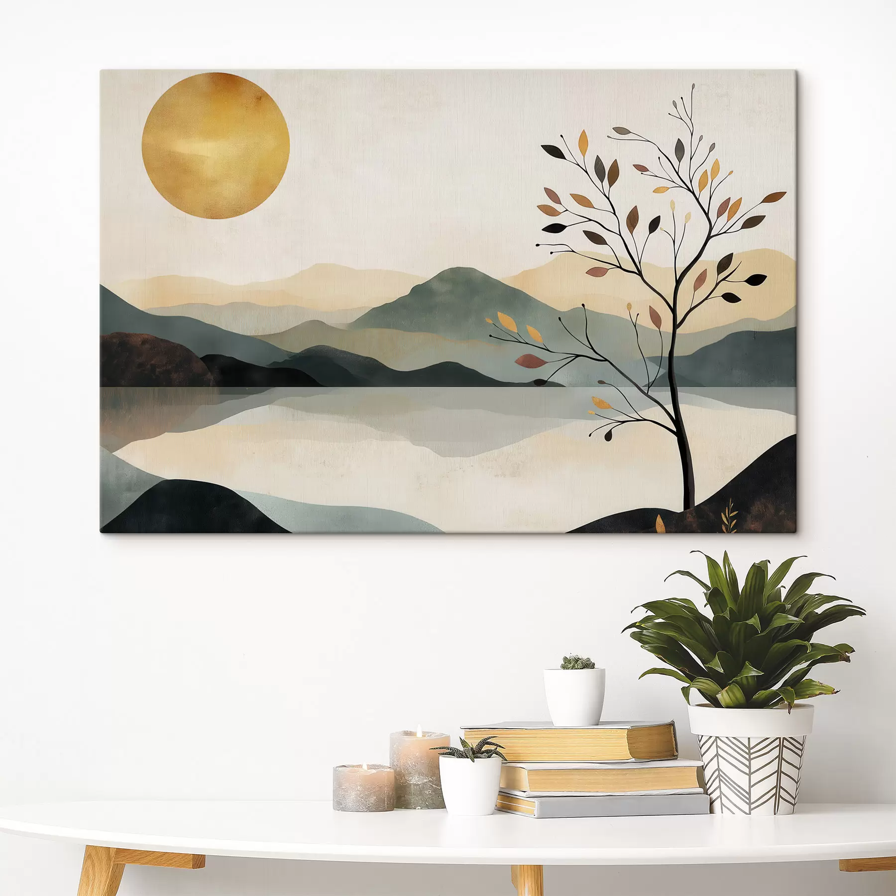 Tableau Paysage d'automne s50679