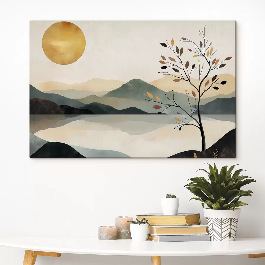 Tableau Paysage d'automne s50679