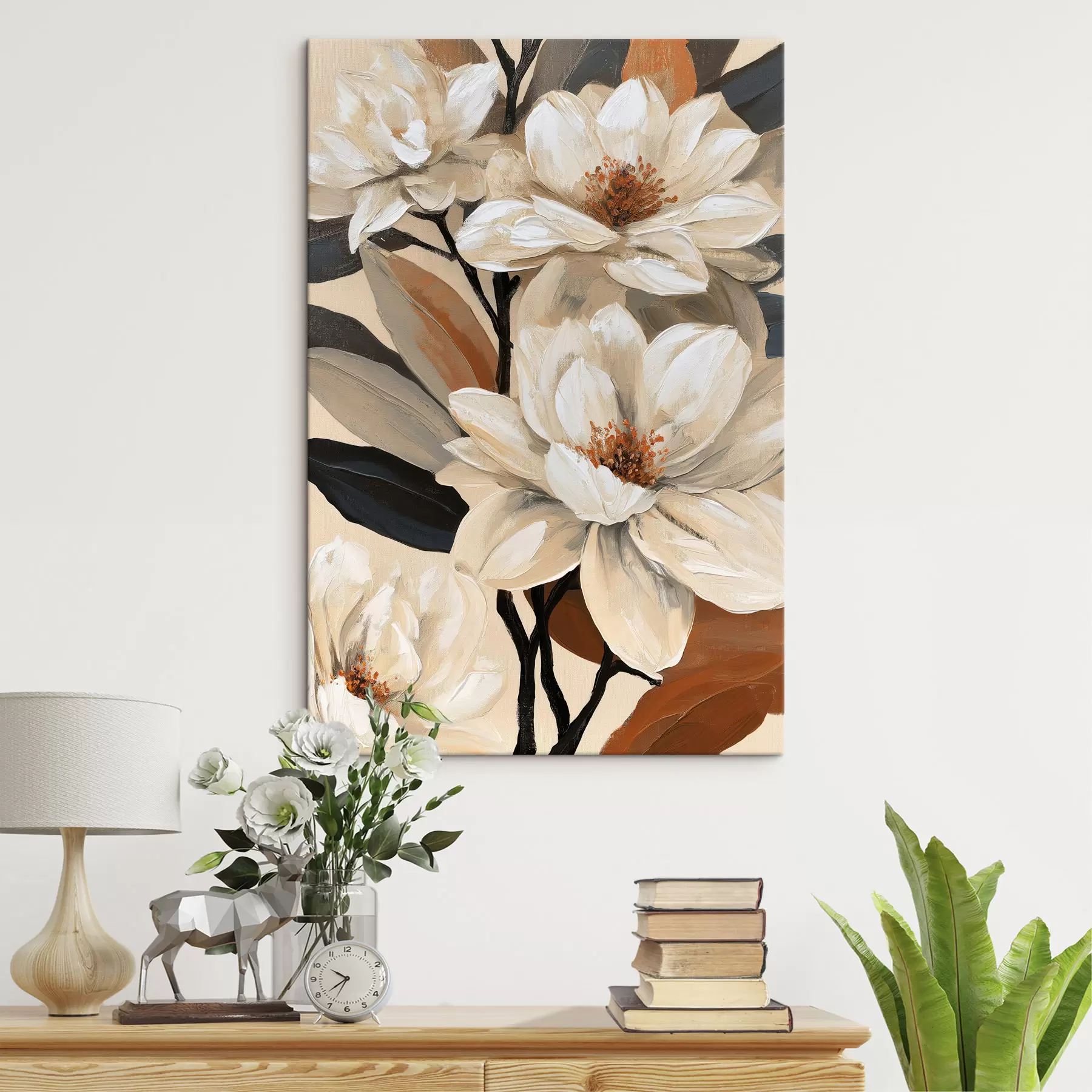 Tableau Magnolias de style vintage s50684