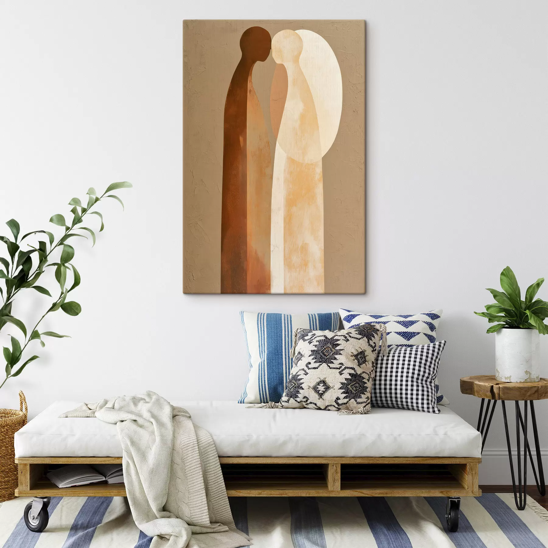 Tableau Silhouettes de personnes s50699