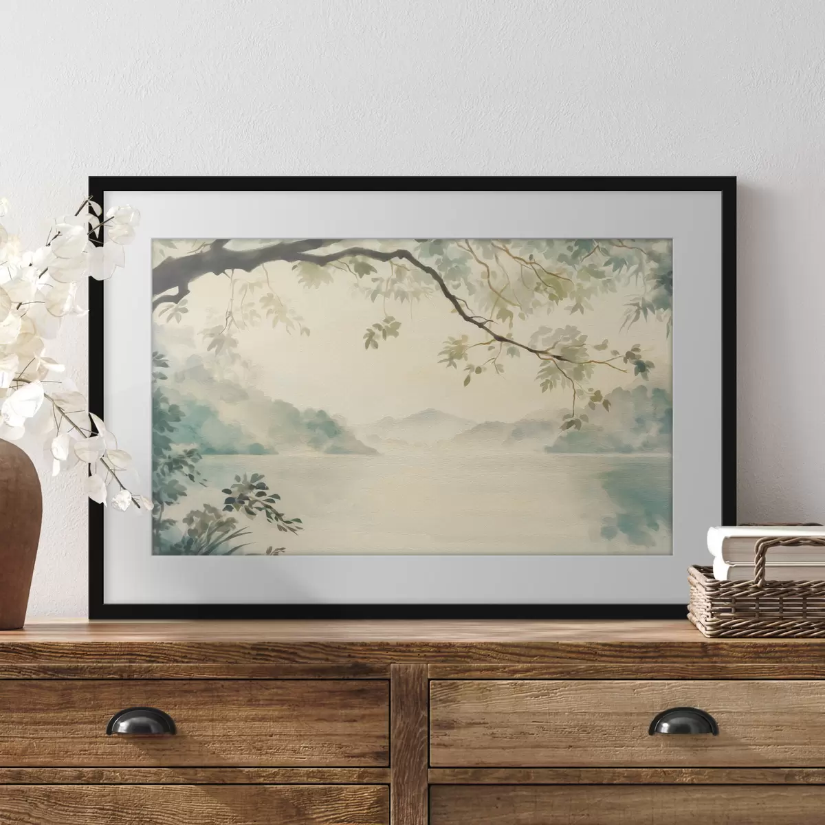 Poster Lac et souffle f50678